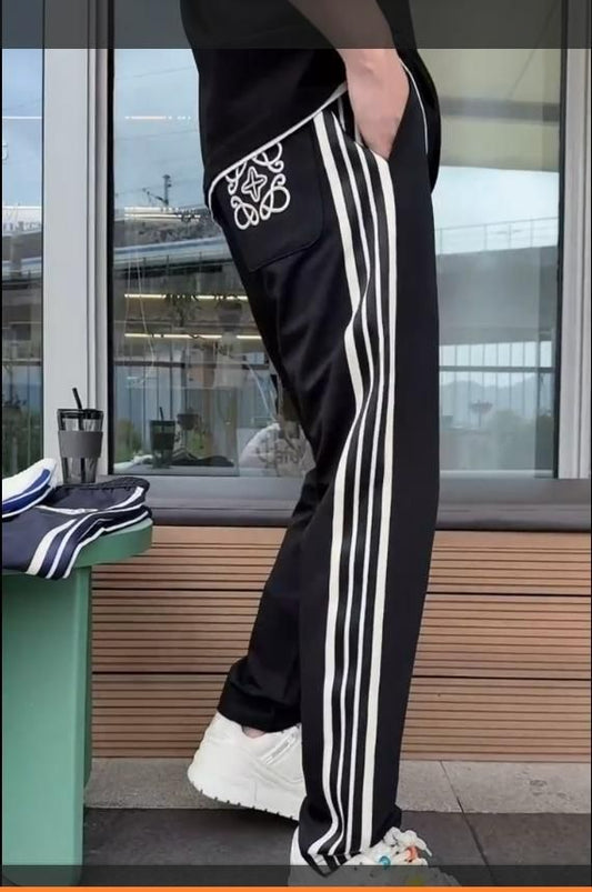 Mens Comfortable Striped Trackpants (Pack of 2)